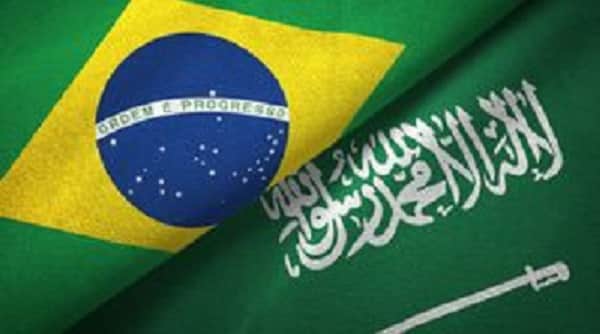 saudi-arabia-brazil-flags-textile-cloth-fabric-texture-two-139090135